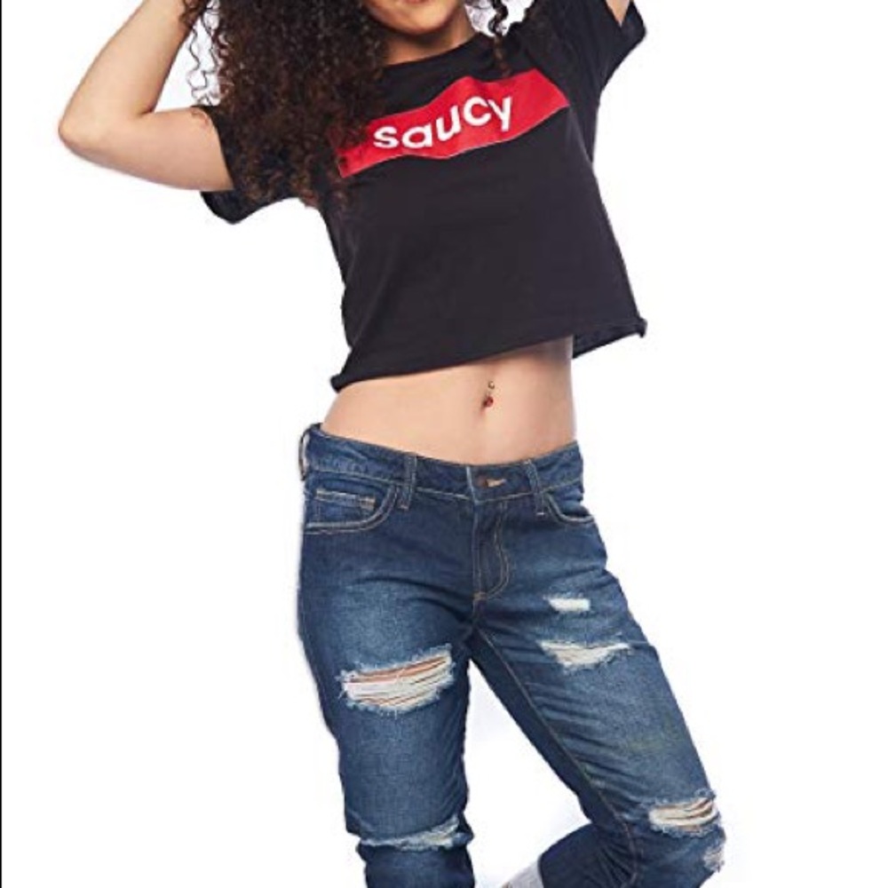 🆕LAST ONE‼️SAUCY CROP TOP - Picture 2 of 7
